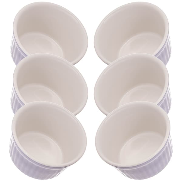 KADAX Bakformar Ramekins Ugnsfast form 9 cm Skålar 150 ml 6 st
