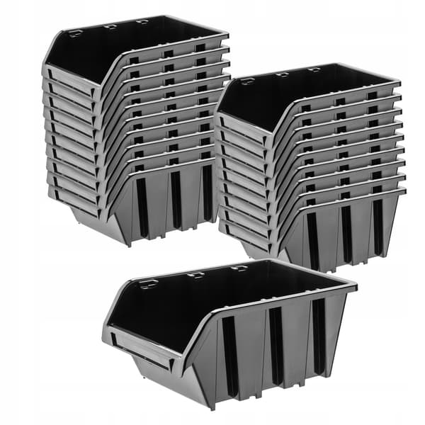 KADAX Verkstadsbrickor Förvaringsbehållare Set med 20 brickor Bricka 195x120mm