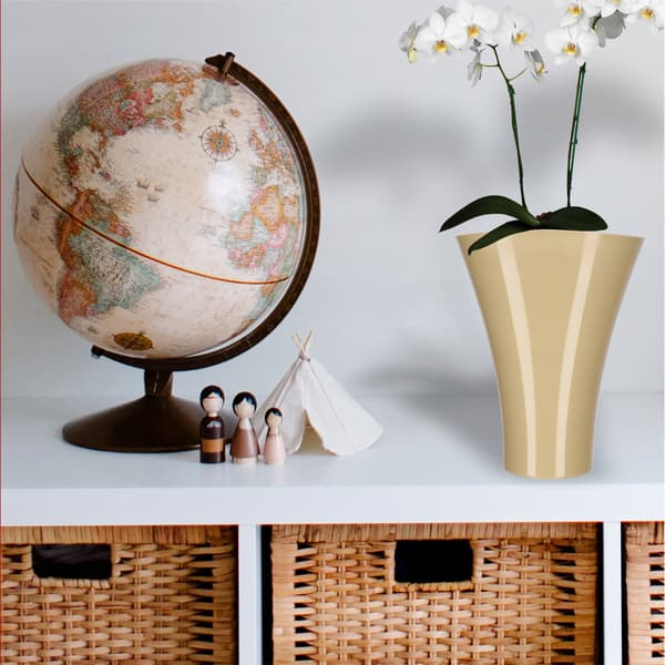 KADAX Blomkrukasskydd för blommor Blomställ Plast Beige 16,5 cm