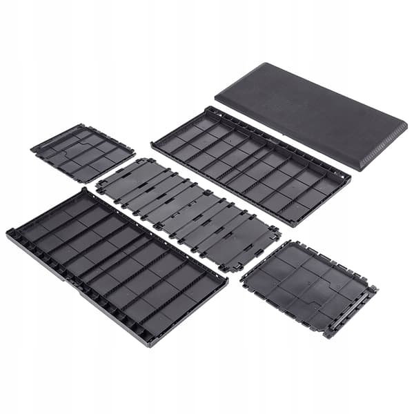 KADAX Haveboks Balkonboks 290L Til Have Balkon Terrasse Brun