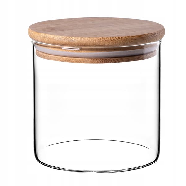 KADAX Matbehållare Glas Pasta Kryddor Lös Burk med Lock 680ml