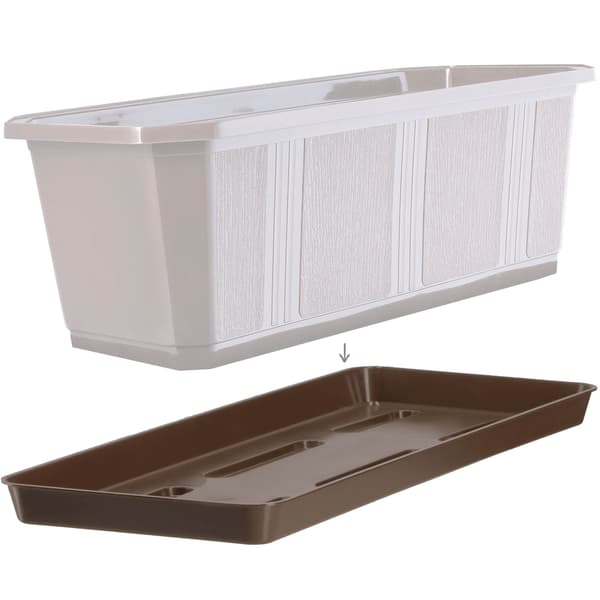 KADAX Urtepottestativ 40 cm Balkonkasse Plastbakke