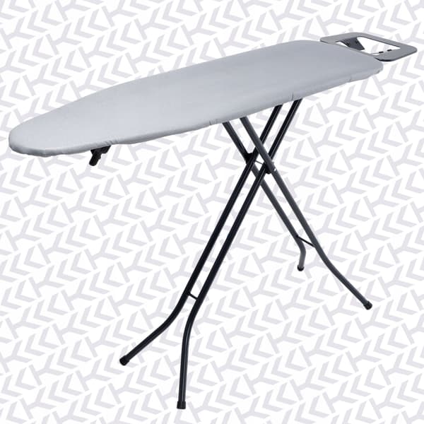 KADAX Strykbrädesöverdrag 140x50 cm bomull silver