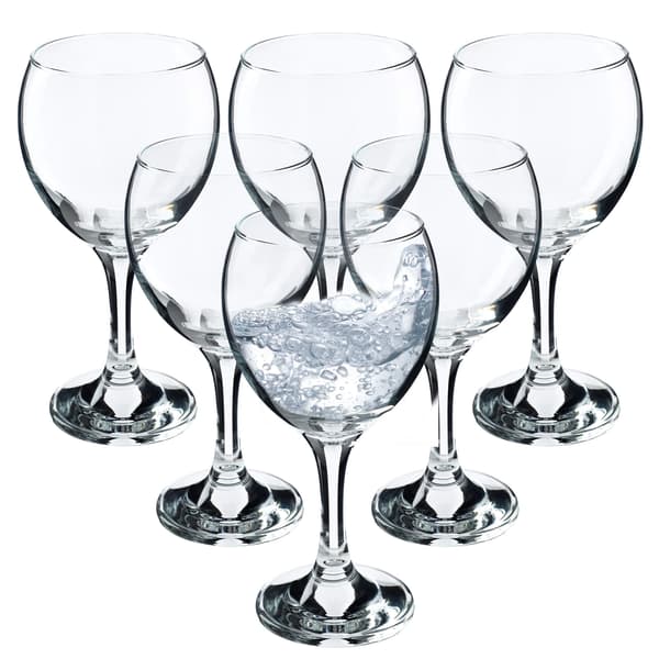 KADAX rød- og hvidvinsglas 260 ml sæt med 6 glas