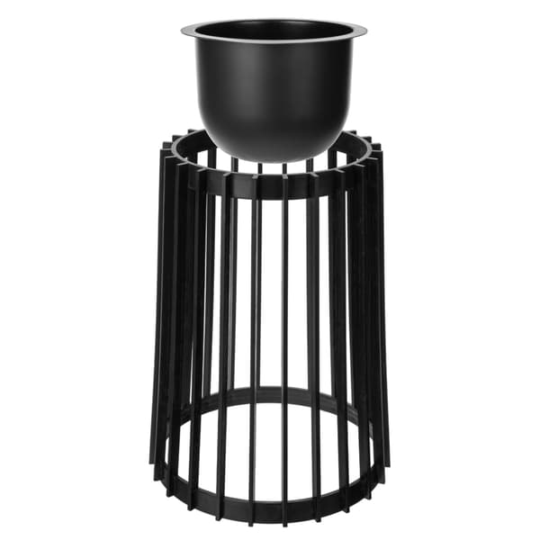 KADAX Loft Dubbelsidigt Svart Blomställ 39,5 cm + Insats