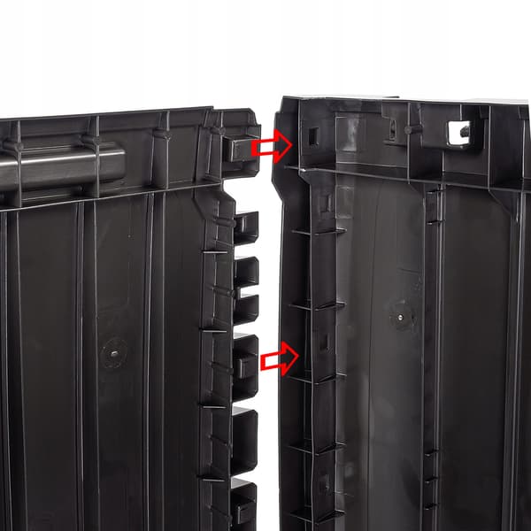 KADAX Haveboks Balkonboks 310L Til Have Balkon Terrasse Brun