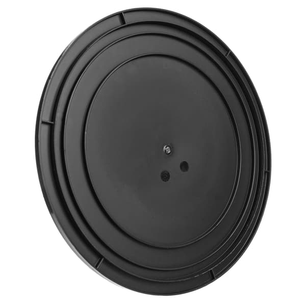 KADAX Urtepottehylde, Urtepottestativ, Rund Bordplade, Sort, 29,5 cm