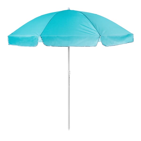 KADAX Haveparasol til Balkon Terrasse 220 cm Stor Strand Foldbar + Overtræk