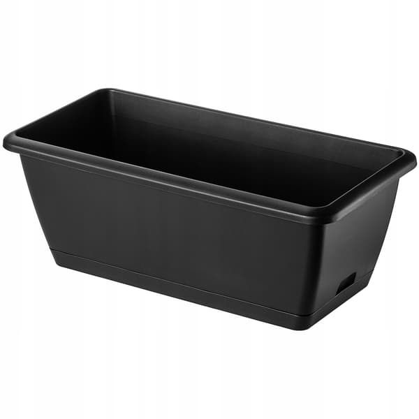 KADAX Balkonkasse 40 cm Urtepotte Urtepottestativ Balkon Blomsterstativ