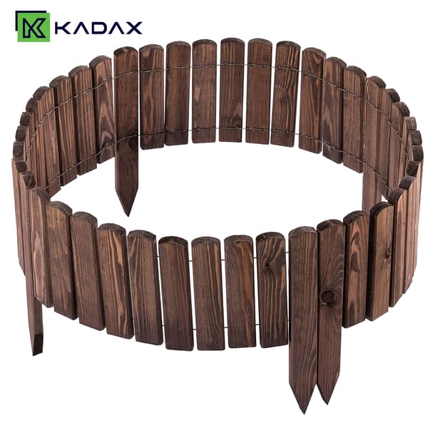 KADAX Płotek rabatowy drew L200 h20 brąz K17396