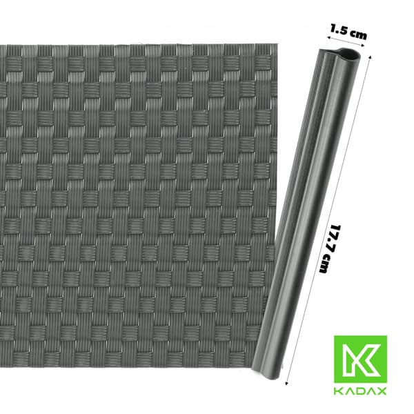 KADAX Klips 19cm Til Hegnstape Hegnstape Kroge Grå 2 stk