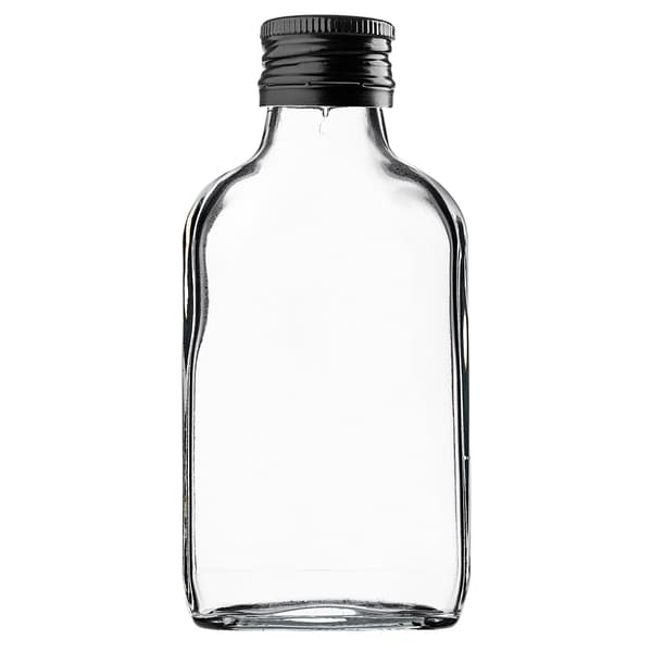 KADAX Pullo 100ml Mustalla korkilla 10kpl.
