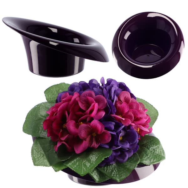 KADAX Blomkruksskydd för Compositions Compositions Dekorationsbas Ikebana Lila 12cm