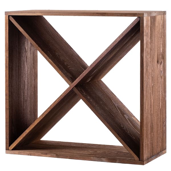KADAX Vinställ i trä, 32 flaskor, alkoholskåp, vardagsrum, 52 cm