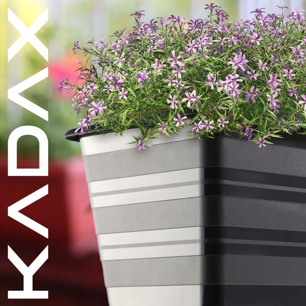 KADAX Balkonkasse 40 cm Urtepotte Urtepottestativ Balkon Blomsterstativ