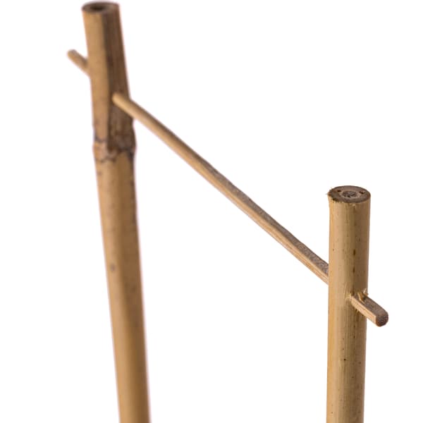 KADAX Bambus Plantestige 45 cm Til Blomster Dobbelt Støtte