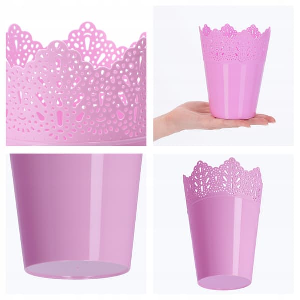 KADAX Blomkruka, Blomkruka, Lock, Hög, Plast, 12 cm, Rosa