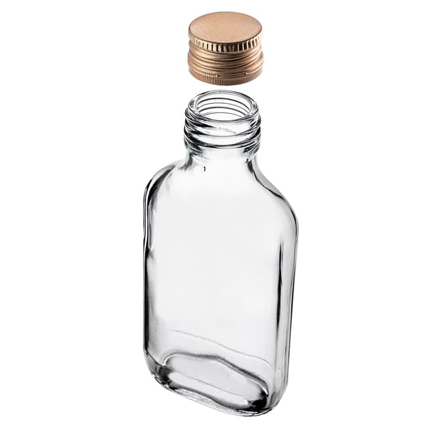 KADAX Pullo 100ml Kultakorkilla 50kpl.