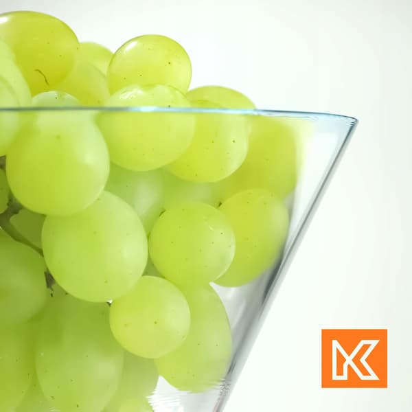 KADAX Salladsskål Glasskål 17 cm För Snacks Sallad Frukt