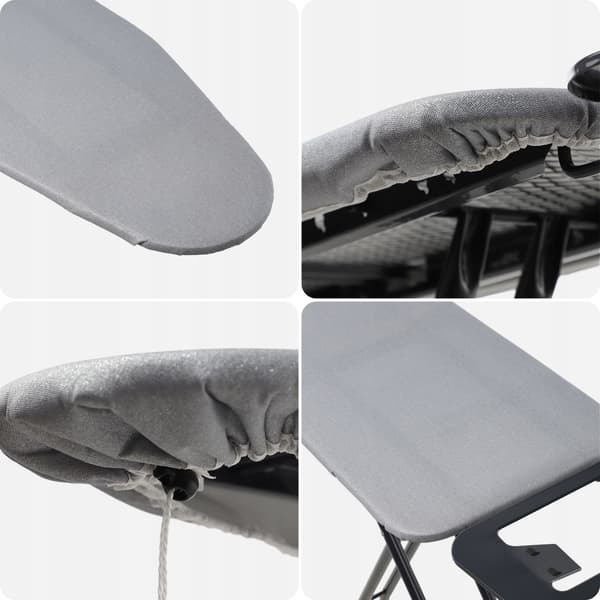 KADAX Strykbrädesöverdrag 140x50 cm bomull silver