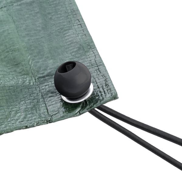 KADAX Elastinen Kumi Palloilla Setti Pressu Kumit Pressun Kiinnitys 15cm 25kpl