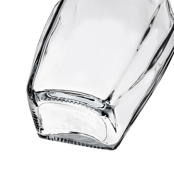 KADAX Glasflaske Glasflasker 250 ml Til Likør Vin Vodka Kapsler 5 stk