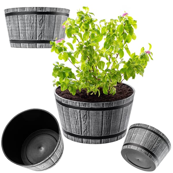 KADAX Blomkruka, Blomkruka, Trädgårdsskydd, Rund, Plast Blomställ, 40cm
