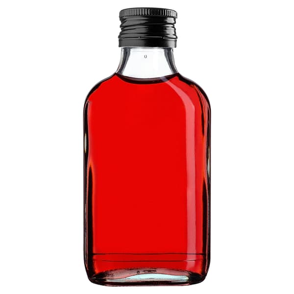 KADAX Pullo 100ml Mustalla korkilla 10kpl.