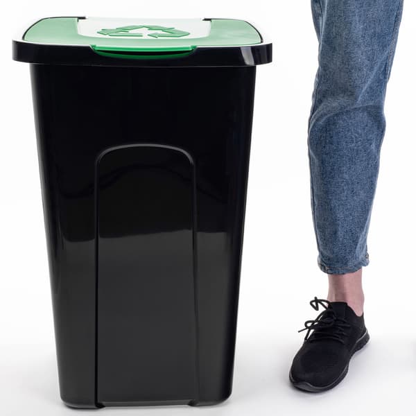 KADAX Affaldssorteringsspand 50L Grøn Glas