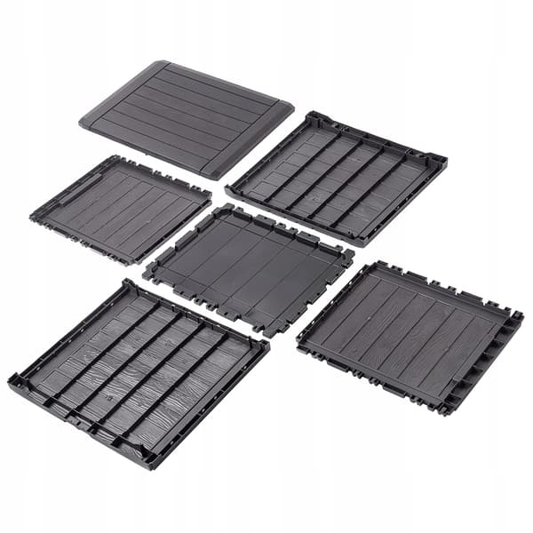 KADAX Haveboks Balkonboks 140L Opbevaringsboks til Have Balkon Terrasseboks