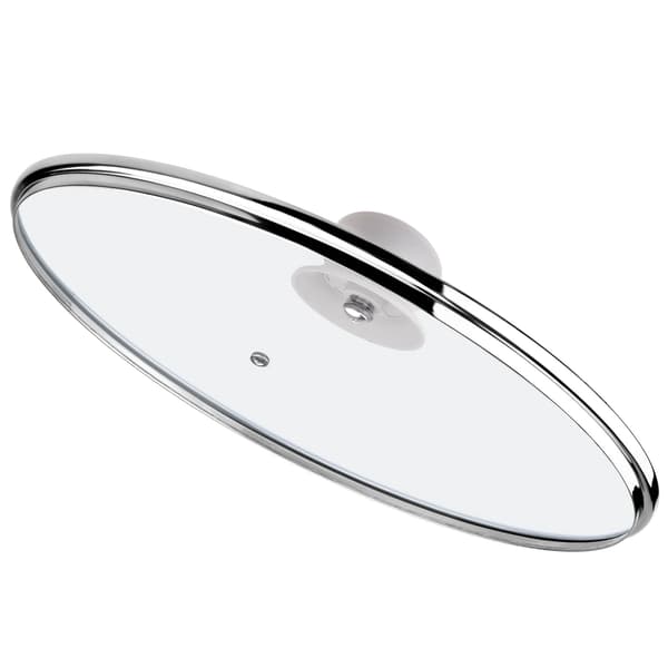 KADAX Glaslåg 30 cm Universal Varmebestandigt Gryde- og Pandedæksel