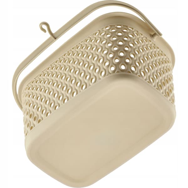 KADAX Rektangulär Hängkorg för Klädnypor, Klämmor, Beige