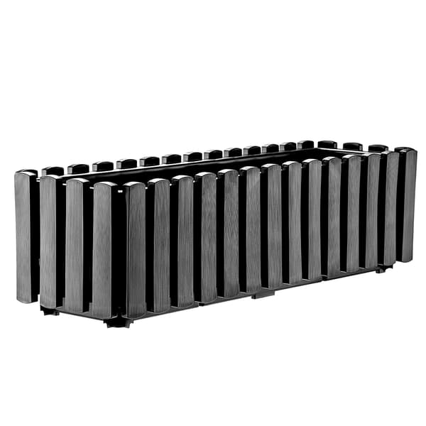 KADAX Balkonkasse Urtepotte 58x18x16,5 cm Antracit Balkon