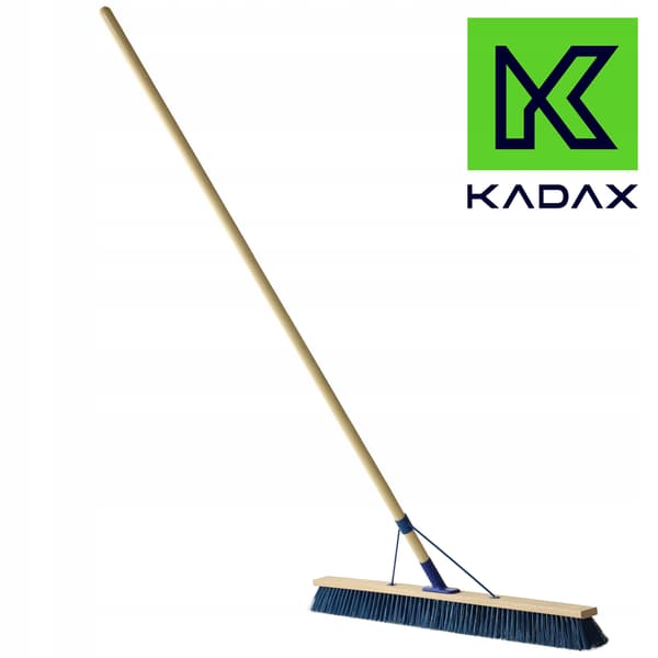 KADAX Yleiskäyttöinen Harja Katuharja 100 cm Kahvalla Puutarha