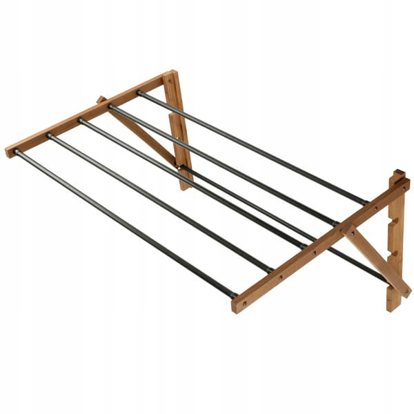 KADAX Trätorktumlare för badrum 85 cm väggmonterad Eco