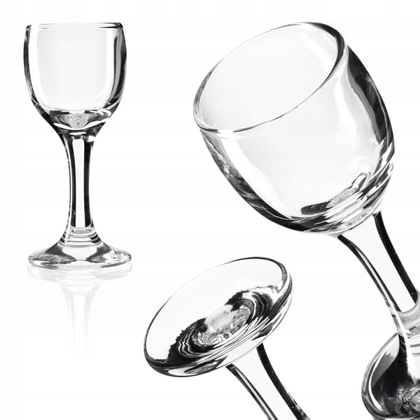 KADAX Glas til Likør, Vodka, Tinkturer 55ml 6 stk. Sæt med glas