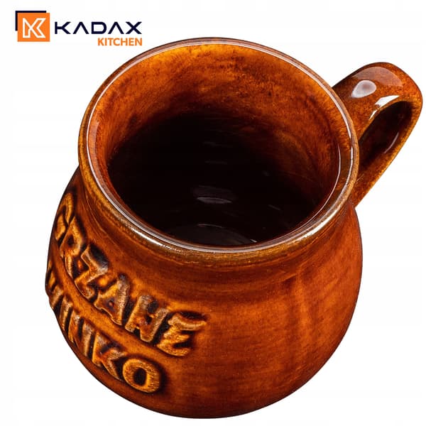 KADAX Glöggmuggar 250 ml Stengodsmugg Presentset med 2