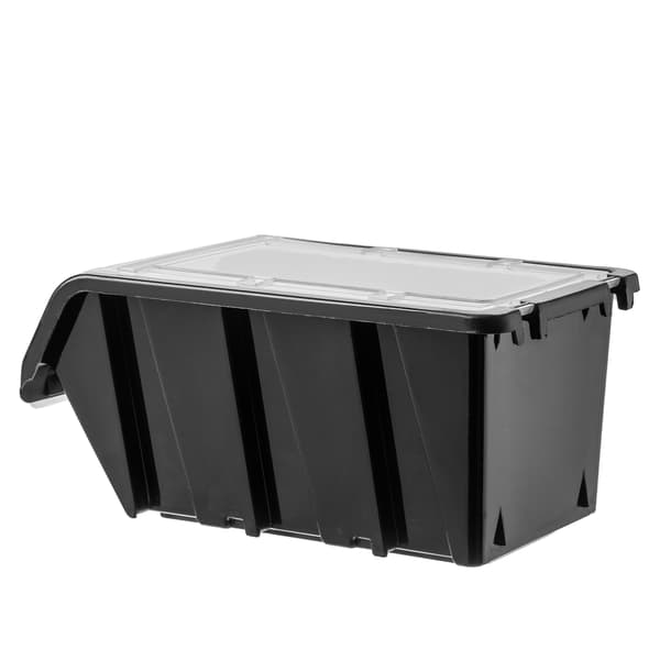 KADAX Organizer Beholderbakke Opbevaring Værksted 195x120mm Sæt med 10