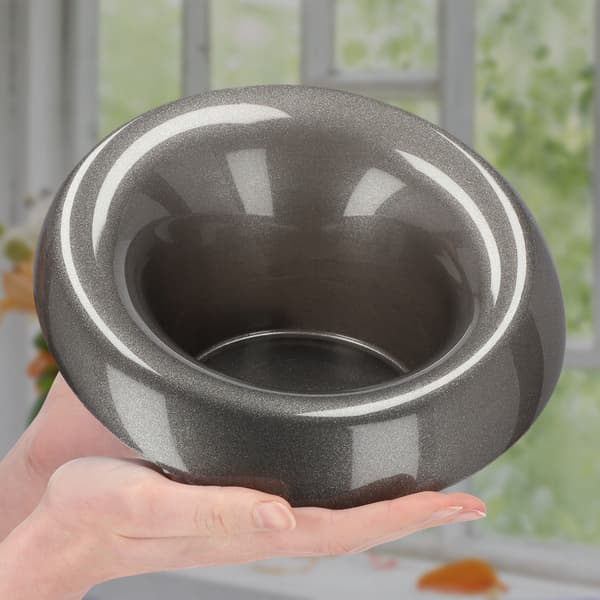 KADAX Urtepotteskjuler til kompositioner, dekorationer, Ikebana-base, grafit, 12 cm