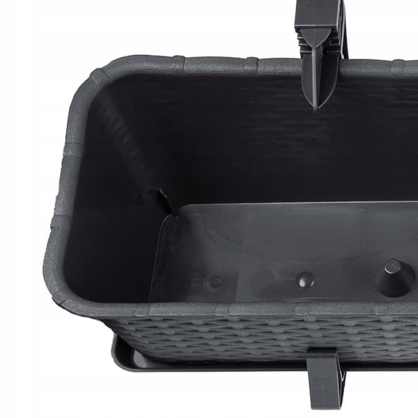 KADAX Balkonkasse 40 cm Urtepotteholdere 4 stk.