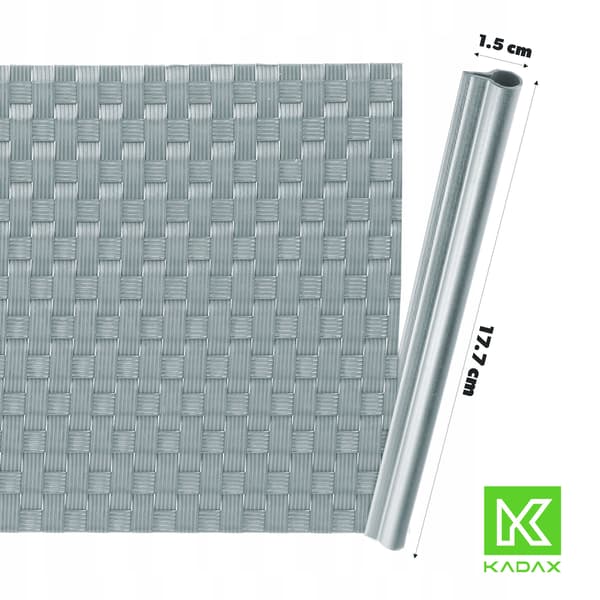 KADAX Klips 19cm Til Hegnstape Hegnstape Kroge Grå 2 stk