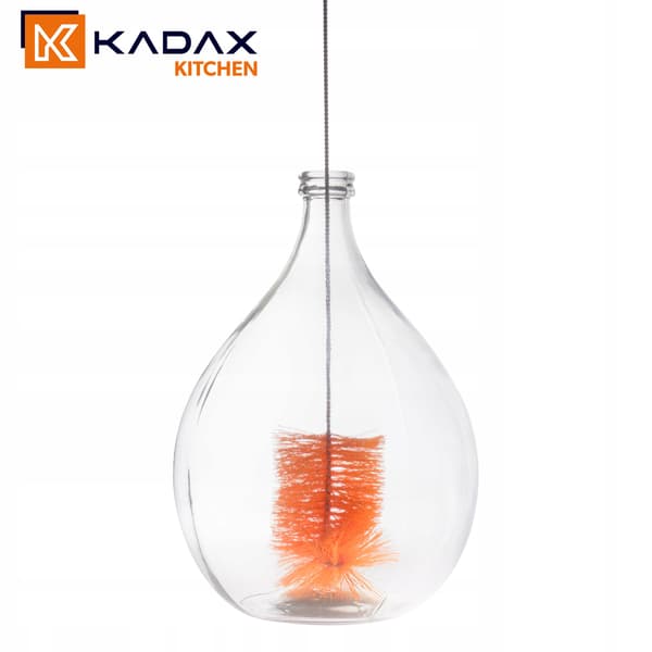 KADAX Borste för tvätt av ballonger, duschjeanne, glasflaskor, 90 cm lång, flexibel