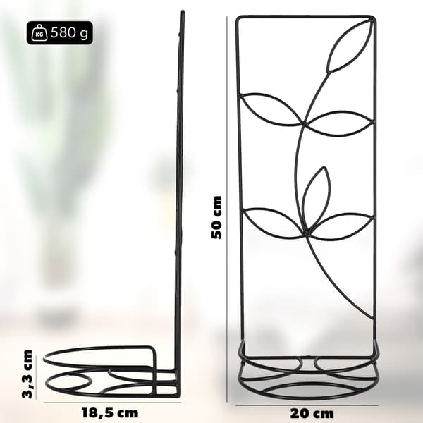 KADAX Metal væghængt blomsterstativ Loft til blomster, planter og potter