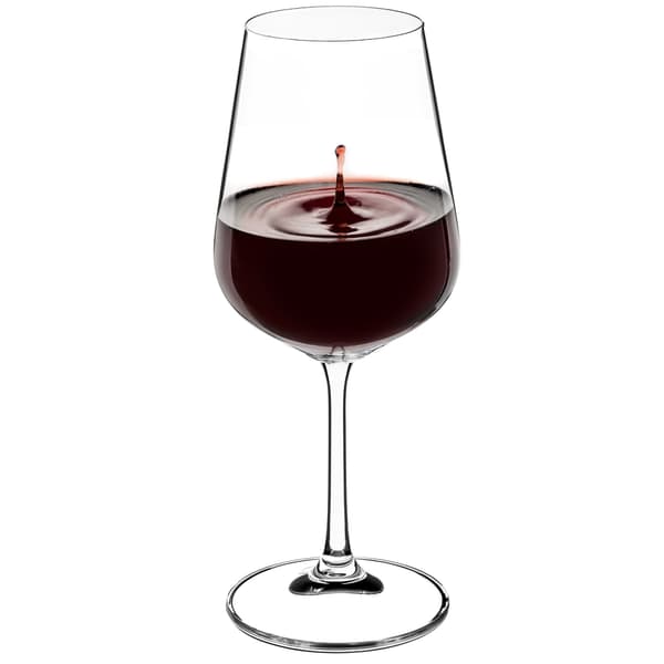 KADAX Rödvinsglas och Vitvinsglas 450 ml Set med 6 glas
