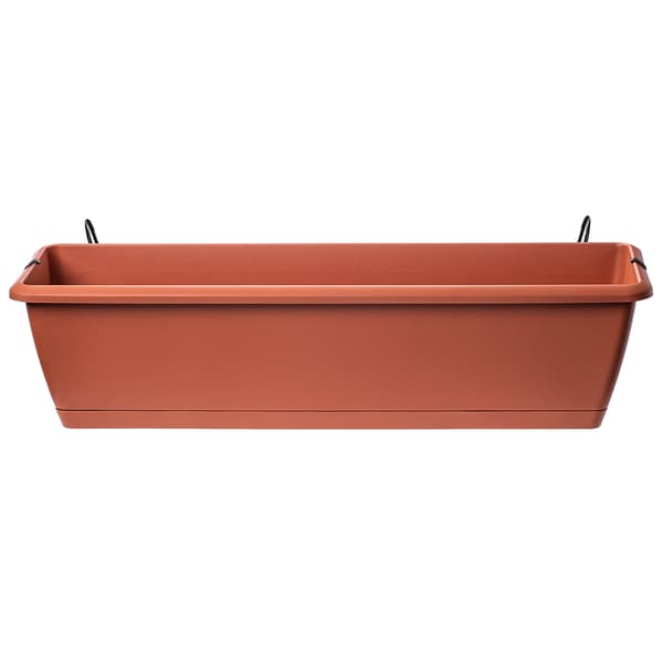 KADAX Balkonkasse 60 cm Urtepotte Urtepottestativ Håndtag Balkon