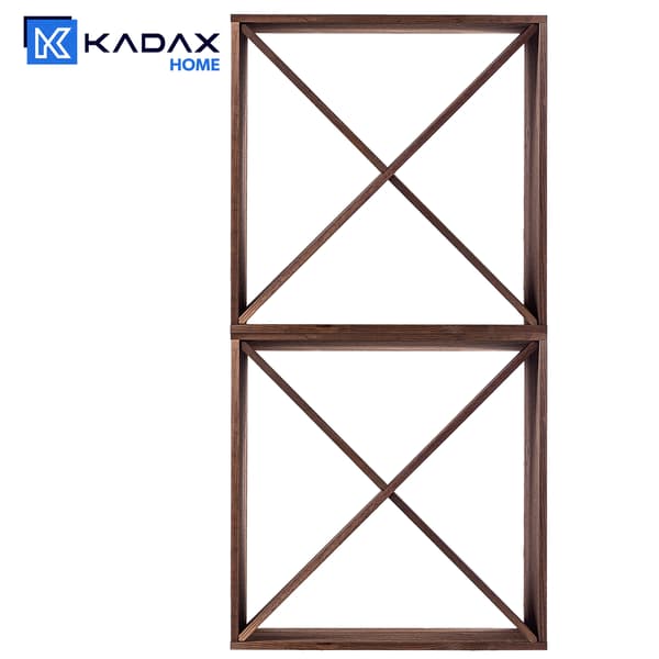 KADAX Vinställ i trä, 64 flaskor, alkoholskåp, 104 cm, set om 2