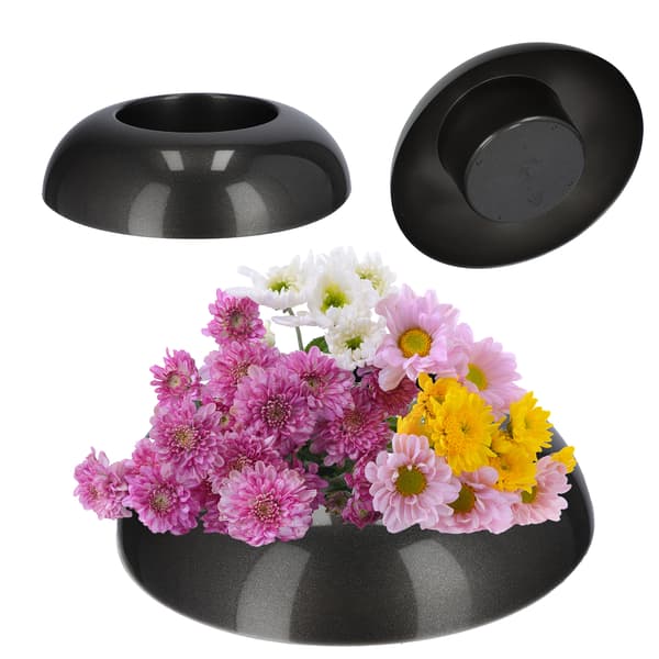 KADAX Blomkruksskydd för Compositions Compositions Centerpiece Ikebana Base Grafit 9,5cm