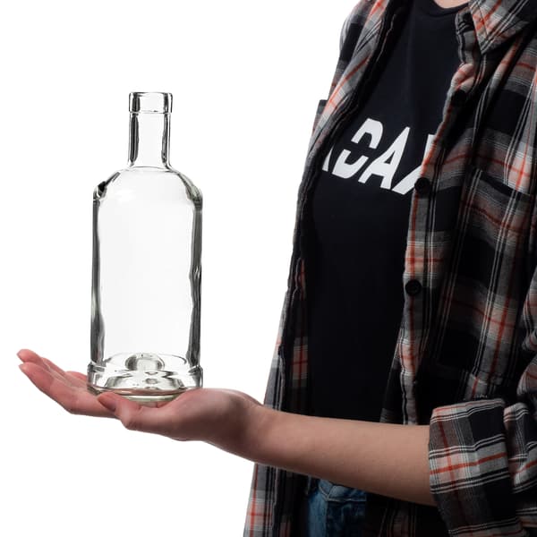 KADAX Tadek glasflaskor 500 ml 0,5 l för vin, likör, 10 st med kork