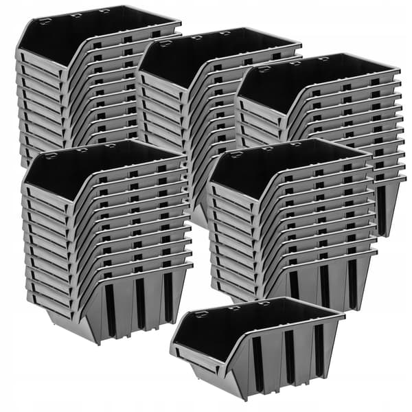 KADAX Verkstadsbrickor Förvaringsbehållare Set med 50 brickor Bricka 155x100mm