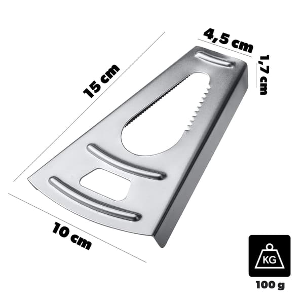 KADAX Åbner til Glas, Flasker, Låg, Kapsler, Universal Manual 2 i 1